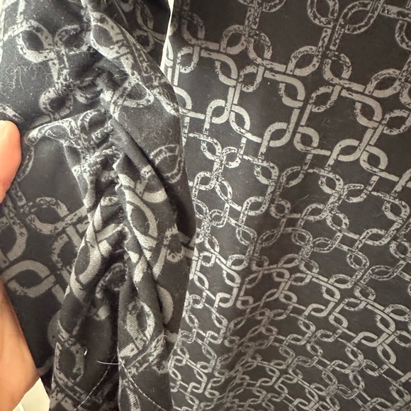 Soybu Ruched 3/4 Sleeves Casual Comfort Dress size medium - Picture 3 of 4